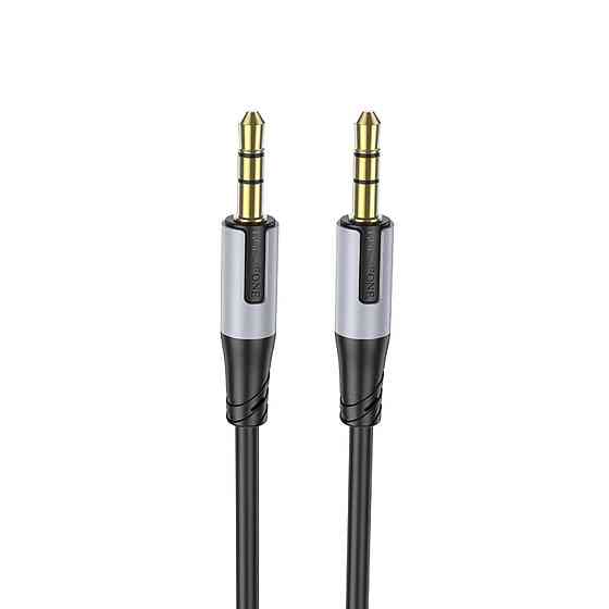 Аудіо кабель BOROFONE BL19 Creator AUX audio cable Black 6941991108310 Одеса