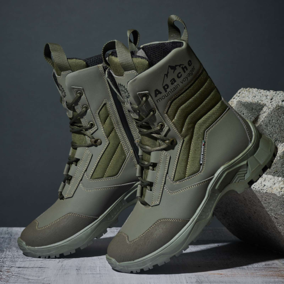 Берцы зимние теплые Apache хаки военные ВСУ, водонепроницаемые тактические армейские ботинки 44(29см) Харьков