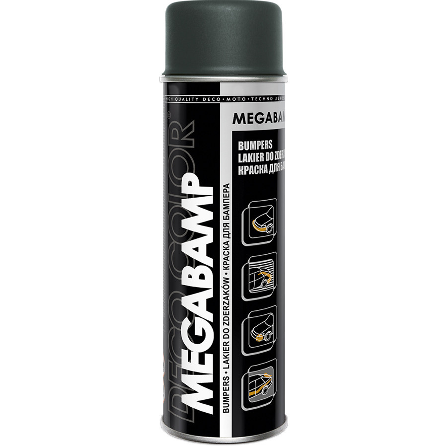 Краска бамперная акриловая аэрозольная 