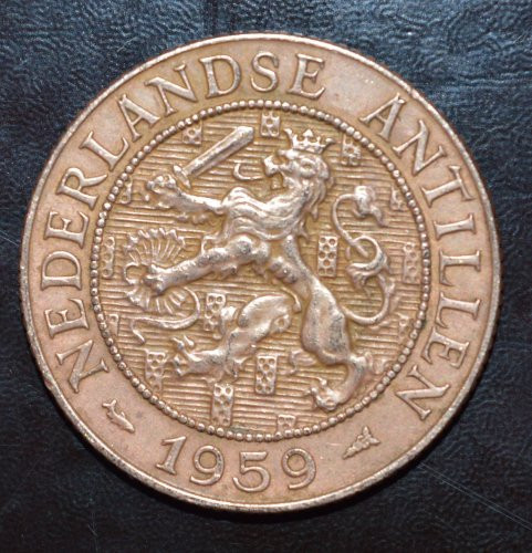 Нідерланди. Антильські остр. 2,5 Цента 1959 рік 3 Полтава - фото 1