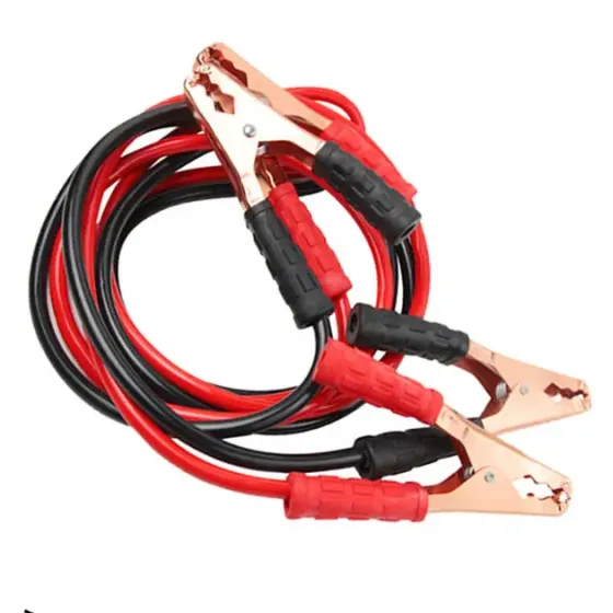 Пусковые провода прикуривания 500A профессиональные с максимальным током пуска для зарядки аккумулятора Коломия