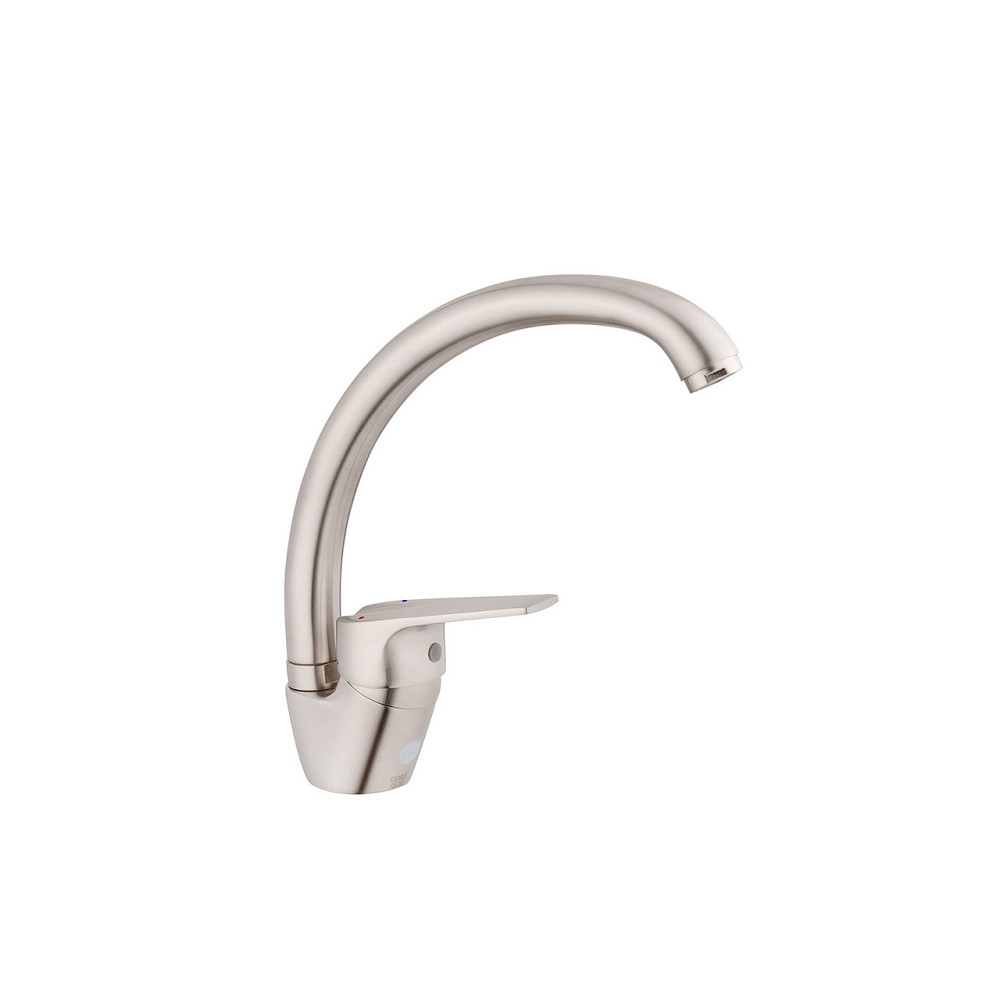 Змішувач для кухні Kroner KRM Odra - N035 сатин Київ - фото 4