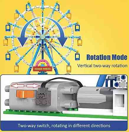 Конструктор колесо обозрения ZKZC Ferris Wheel. Киев