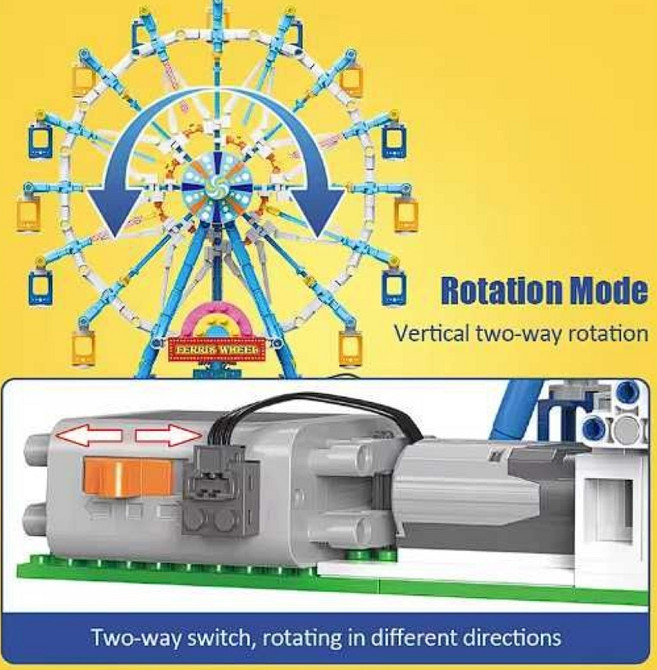 Конструктор колесо обозрения ZKZC Ferris Wheel. Киев - изображение 3