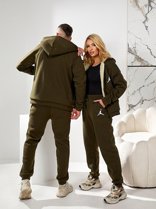 Женский базовый теплый костюм трехнить на флис 46/48 Одесса - изображение 7