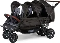 Детская коляска Childhome Sześcioosobowy Sixseater Autobrake Czarny Spacerowy Киев