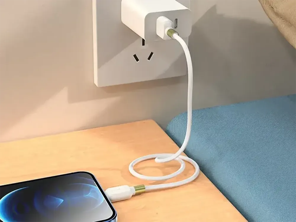 Кабель USB - Lightning Borofone BX59 Defender 1м 3А швидка зарядка для iPhone iPad шнур із чіпом захисту Одеса - фото 6
