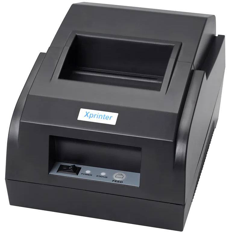 Друкарка чеків Xprinter XP-58IIZ (термодрук, 90 мм/с, стрічка 58 мм, USB, чорний) Вінниця - фото 2