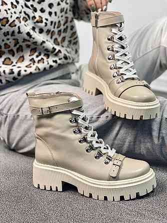 Без бренда Черевики жіночі ARLEN БК-Брук бежеві (зима, шкіра натуральна) (4853) 35-40 40 Коломыя