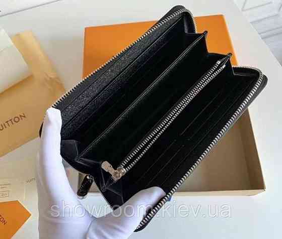 Мужской кошелек Louis Vuitton (60017-1) black Киев