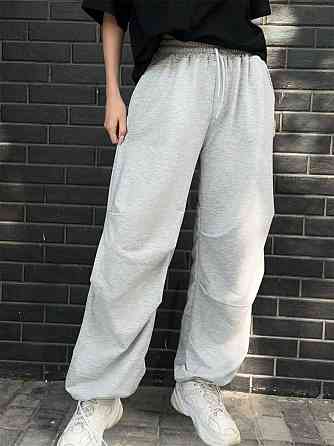 Жіночі стильні оверсайз штани двонитка Одеса