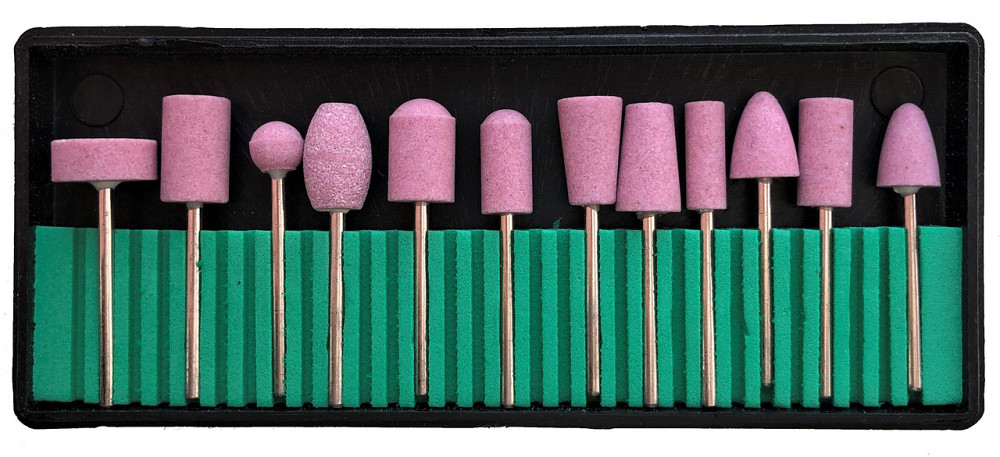 Набор керамических насадок для педикюра и маникюра ( 12 шт) Киев - изображение 1