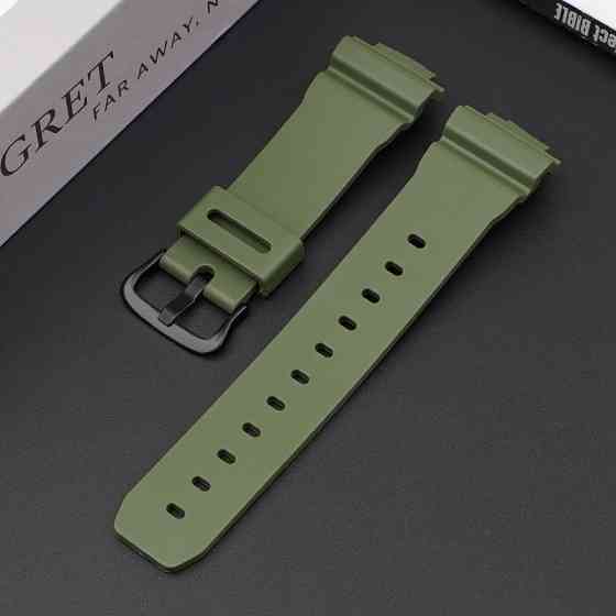 Ремінець для Casio G-Shock DW-6900 Army Green BK SBR Київ