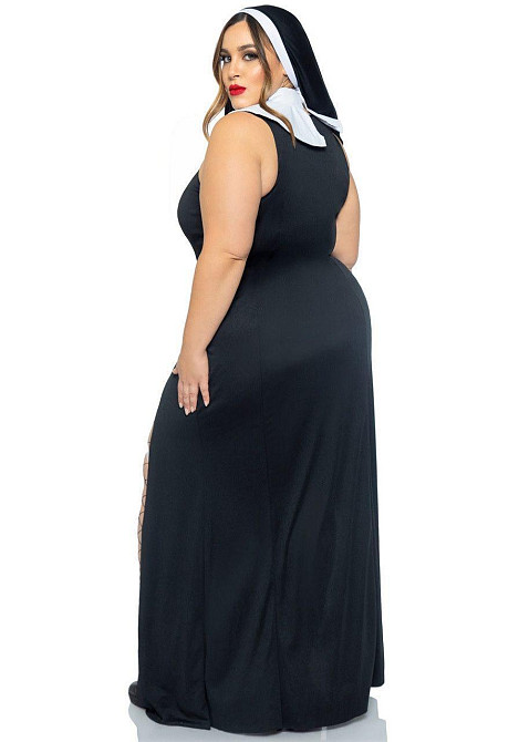 Костюм монашки Leg Avenue Sultry Sinner 1X-2X Sex Aura Киев - изображение 4