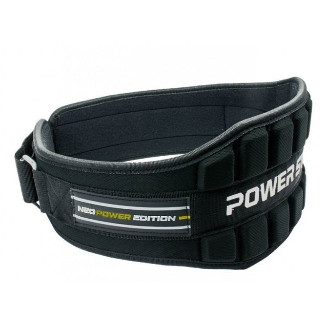 Пояс для важкої атлетики Power System PS-3230 Neo Power неопреновий Black/Yellow S Каменское - изображение 2