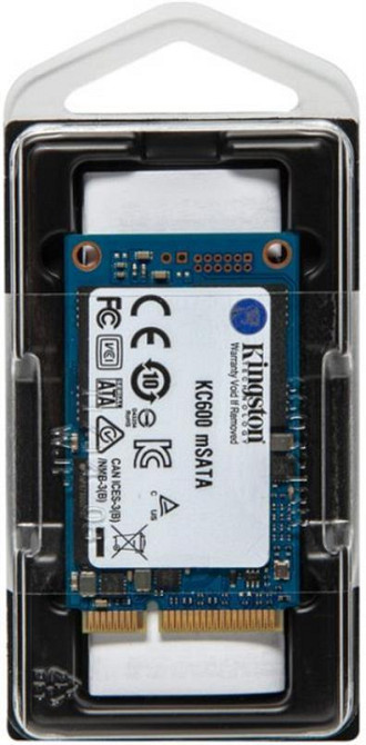 Накопичувач SSD 512GB Kingston KC600 mSATA SATAIII 3D TLC (SKC600MS/512G) mSATA Харьков - изображение 7