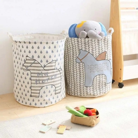 Корзина для игрушек и белья Звездный единорог 50см Винница - изображение 3