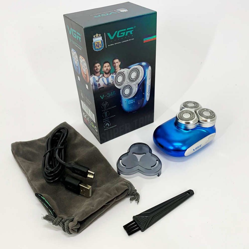 Бритва професійна для гоління VGR, Вологостійка електрична бритва, Бритви електричні NH-23 Львів - фото 7