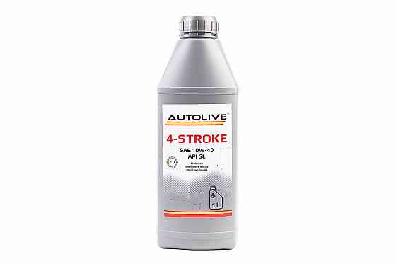 Олива 4T 10W-40 - напівсинтетична для мототехніки "4-STROKE", 1L Київ