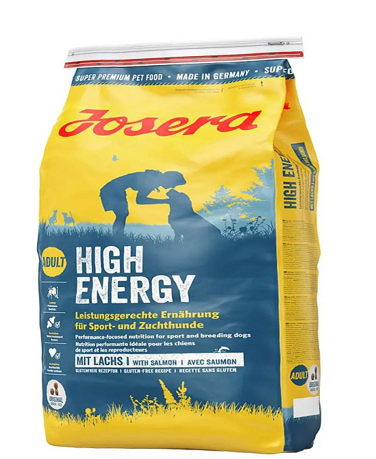 Сухой корм Josera High Energy (Йозера Хай Енерджи) для собак с повышенной активностью 900 г Винница - изображение 1