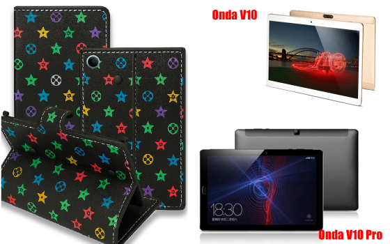 Книжка-трансформер для планшета Onda V10, V10 Pro, колір Black Lyi Black Київ