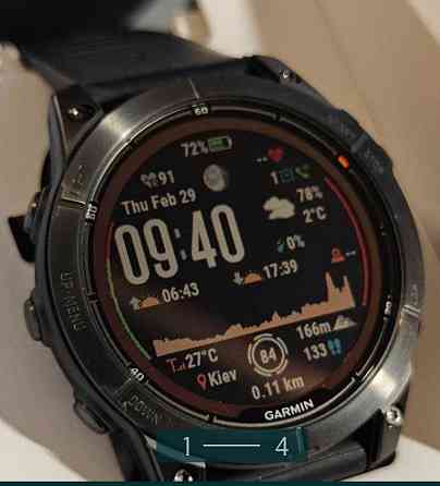 Часы: Garmin Fenix 7 Pro Solar Edition . Харьков