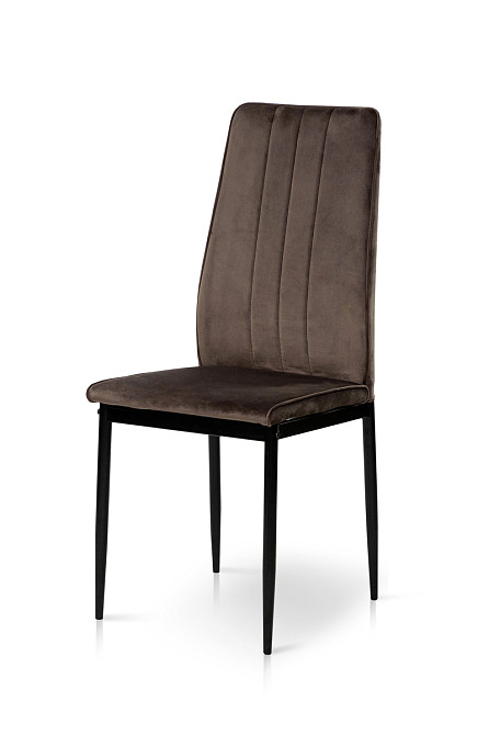 Стілець Річь, чорний/велюр брауні Киев - изображение 1