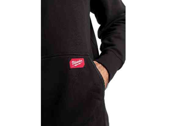 Толстовка WHMW MILWAUKEE, з капюшоном, чорна, розмір M Одесса