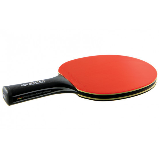 Ракетка настольный теннис Donic Carbotec Level 900 Вишнёвое - изображение 3