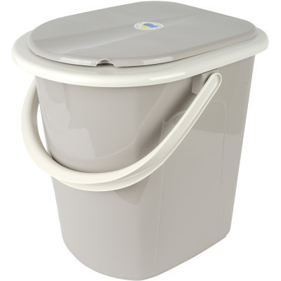 Відро-туалет Алеана Какао/біла троянда 22 л (алн 171096/какао/біла роза) Вінниця - фото 2