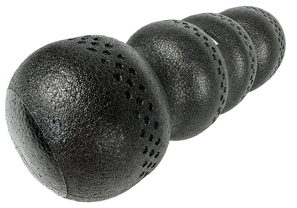 Масажний ролик EasyFit SlateShaper 45 см чорний Коломия - фото 3