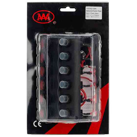 10042-BK панель на 6 переключателя Тайвань Черкассы