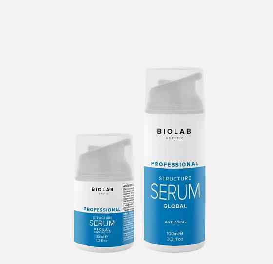 Антивікова сироватка з трипептидом Мiдi Structure Global Serum BIOLAB Estetic, 30 мл Дніпро