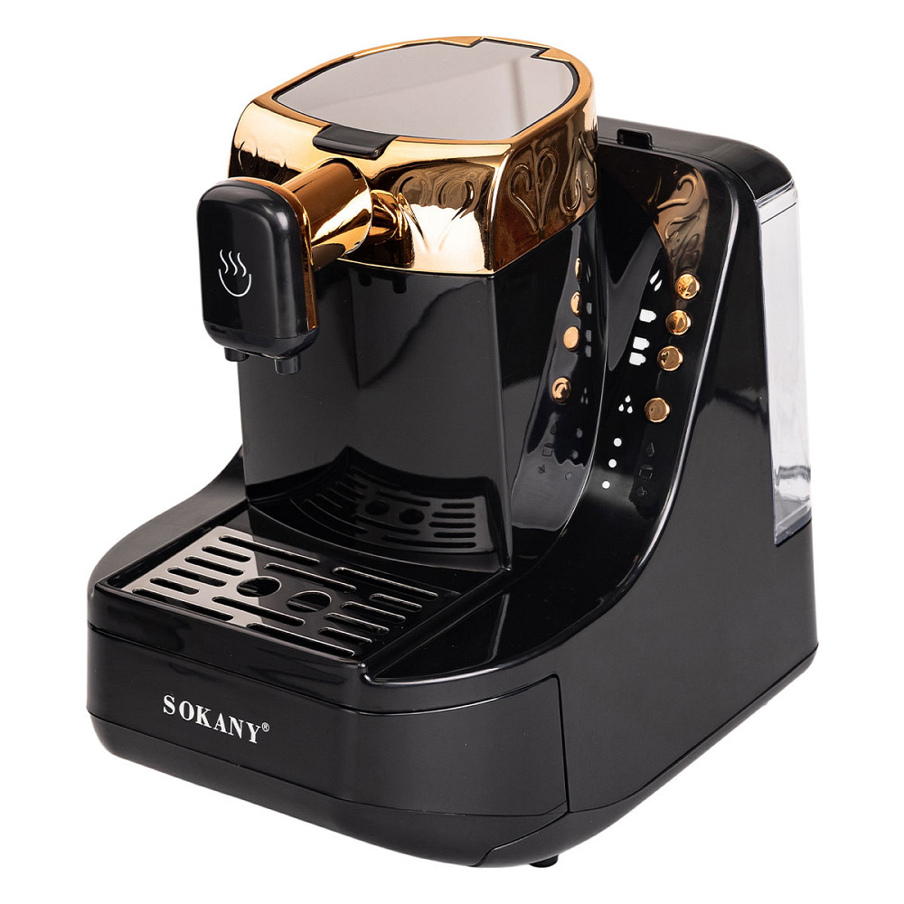Кавомашина 700 Вт професійна електрична кавоварка Sokany SK-04010 Коломия - фото 9