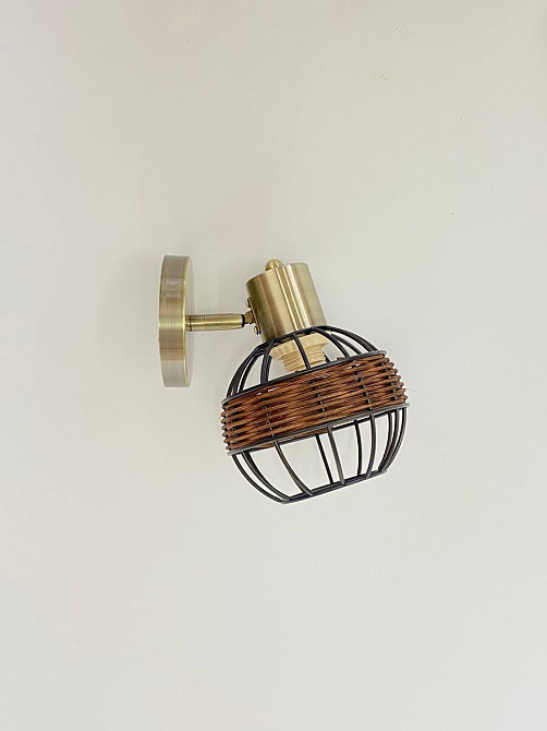 VALESO Настінне бра на 1 плафон B-91180L/1 бронза Киев - изображение 1