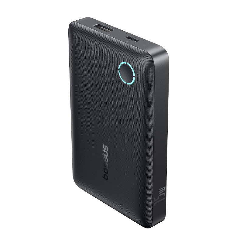 Павербанк 10000 mAh Baseus EnerFill FP11 15W Type-C кабель у комплекті Type-C Cosmic Black power bank повербанк Одеса - фото 4