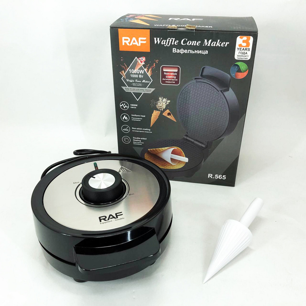Вафельницы для дома RAF, Вафельница для приготовления венских вафель Вафельница бытовых вафель RY-47 Львов - изображение 18