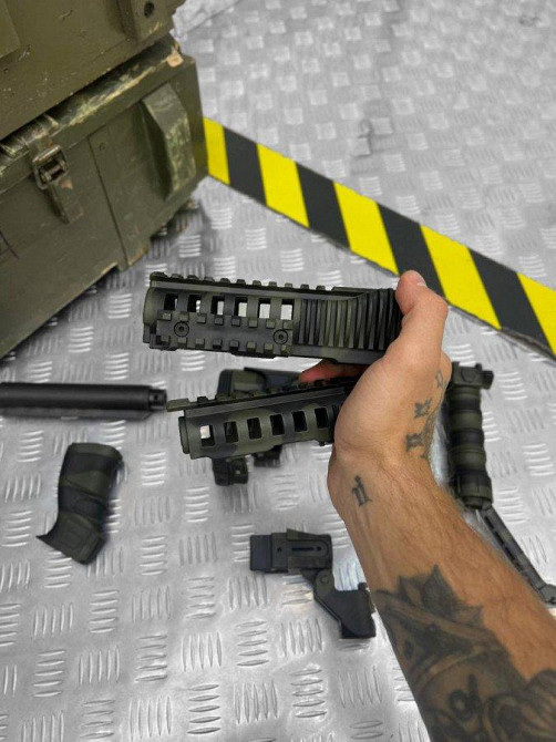 Набор приклад телескопический олива Одесса - изображение 6