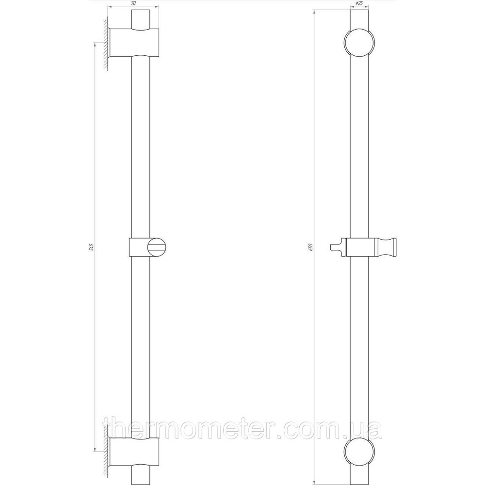 Душевая стойка Globus Lux SUS-1107-BB Киев - изображение 5