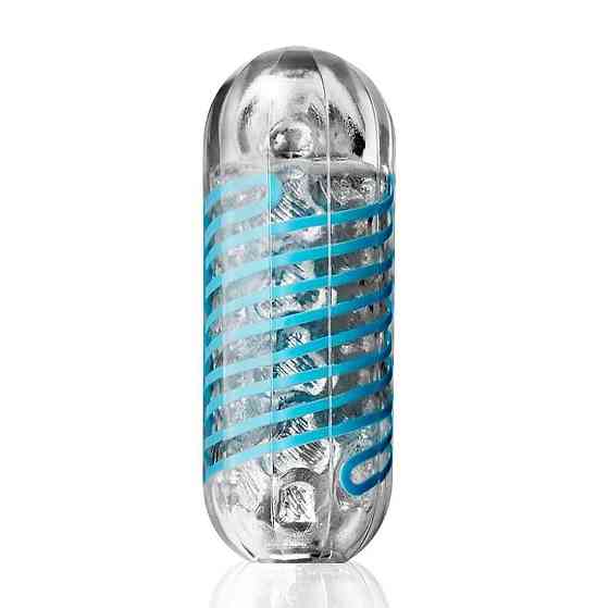 Мастурбатор Tenga Spinner 01 Tetra з пружною стимулювальною спіраллю всередині, ніжна спіраль Sex Aura Київ