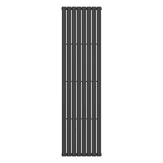 Вертикальный радиатор Ellipse 480х1800-8, anticor, черный муар Киев