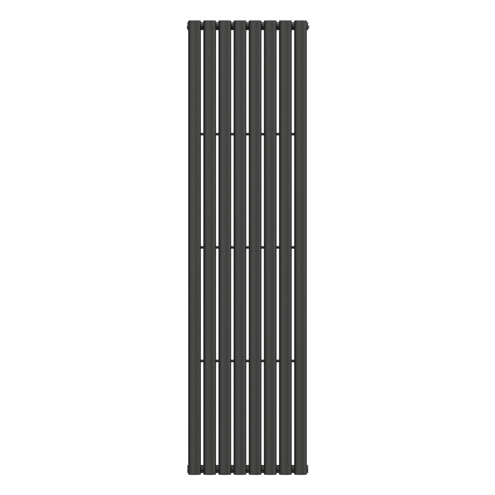 Вертикальный радиатор Ellipse 480х1800-8, anticor, черный муар Киев - изображение 1