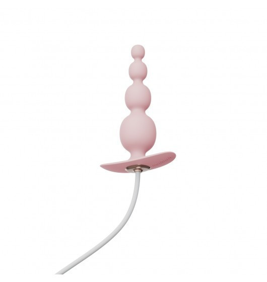 Анальный плаг с вибрацией Qingnan No.8 Mini Vibrating Anal Beads PINK Sex Aura Киев - изображение 1