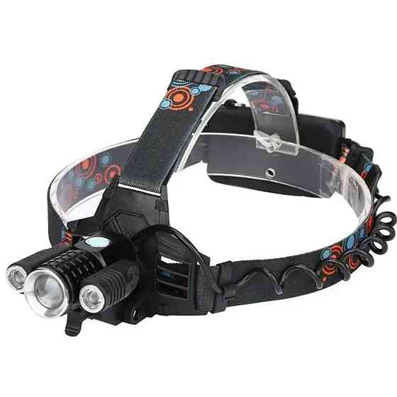 Ліхтар налобний акумуляторний W602-T6 SBR Київ