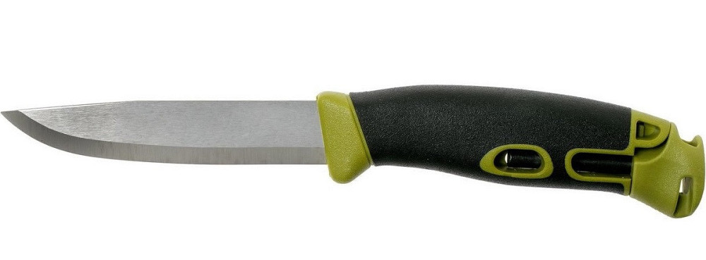 Туристичний Ніж з крісалом Morakniv (Мора) "Companion Spark" Green (13570) Нержавіюча сталь Нововолинськ - фото 3