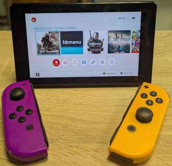 Приставка Nintendo Switch Neon Purple - Orange. Киев