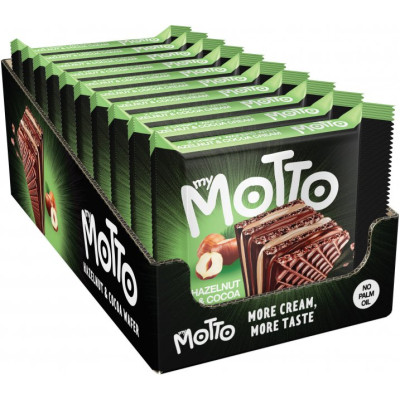 Вафлі MyMotto Горіх і какао 34 г (3800205876861) Вінниця - фото 2
