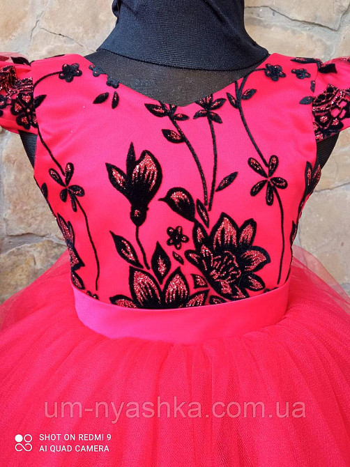 Нарядное красное платье на девочку на 3-5 лет Кривой Рог - изображение 2