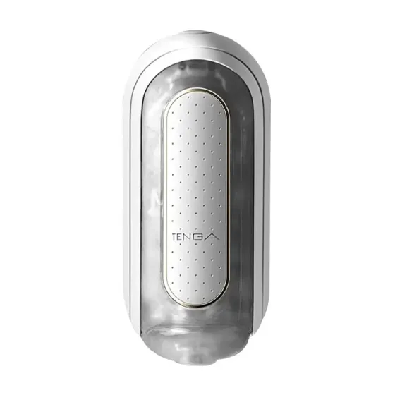 Вібромастурбатор Tenga Flip Zero Electronic Vibration White, змінна інтенсивність, розкладний Львів