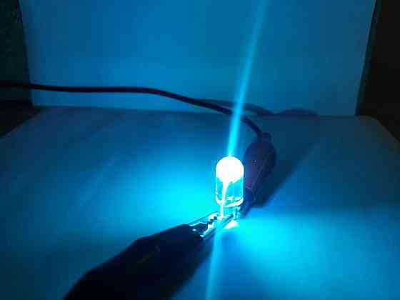 Світлодіодна лампа TBS T10 1 діод COB 12V Ice blue Харків